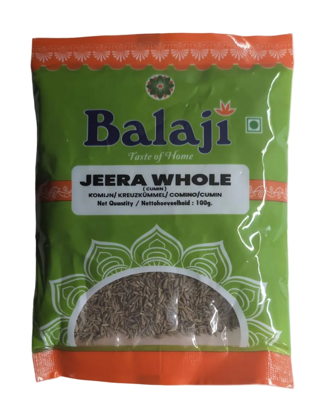 Balaji Jeera Whole 100gm - Spice Village