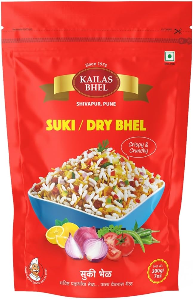 Kailash Bhel Suki Dry Bhel 200gm