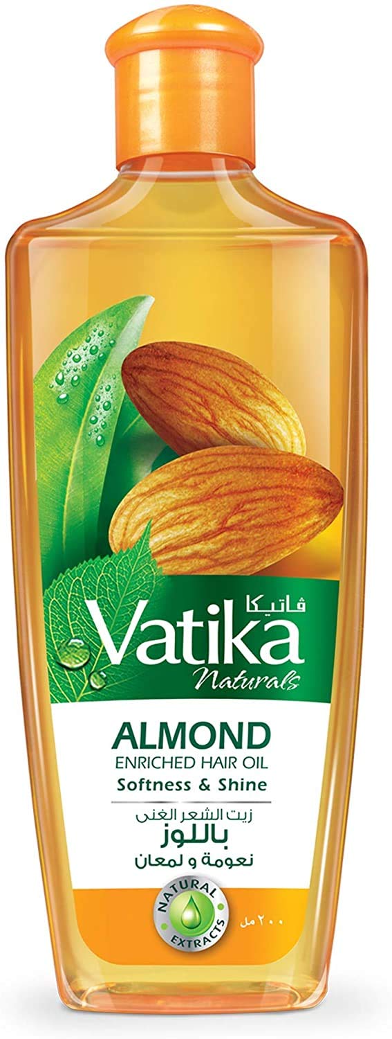 Dabur Vatika Enriched Almond Multi-Vitamin Hair Oil 200ml