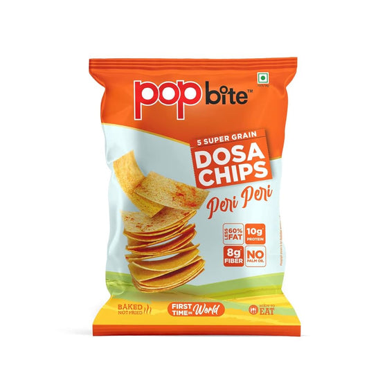 Popbite Peri Peri Dosa Chips 90gm