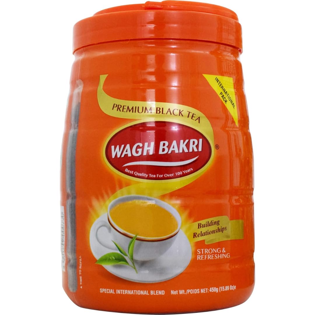 Wagh Bakri Premium Tea(Jar) 450gm
