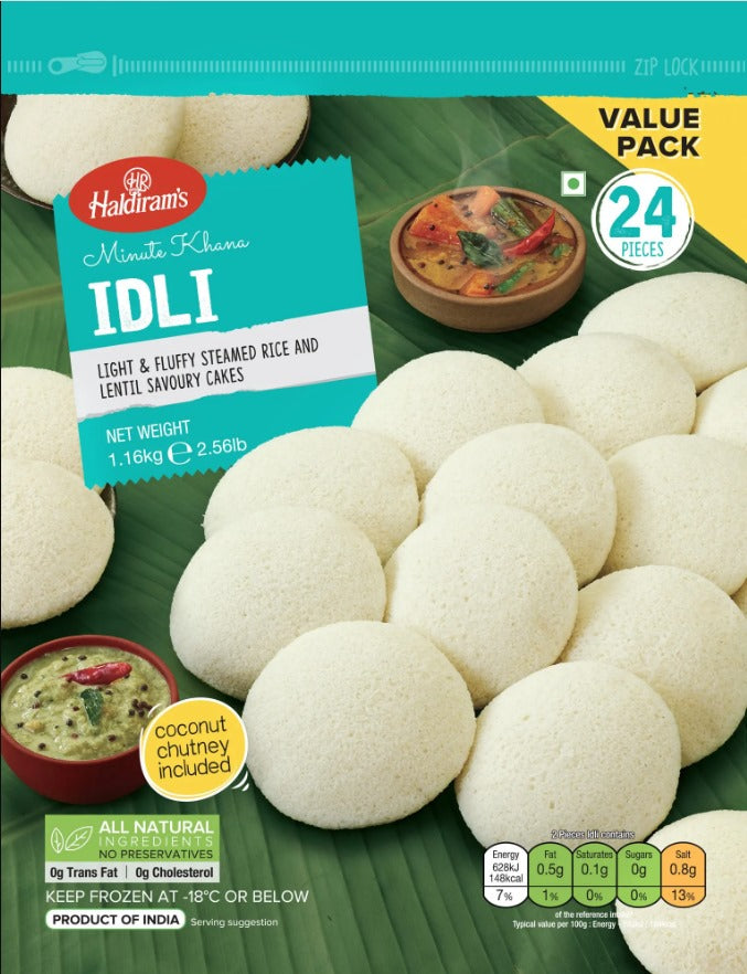 Frozen Haldiram's Idli 1.16kg - Only Berlin Same Day Delivery