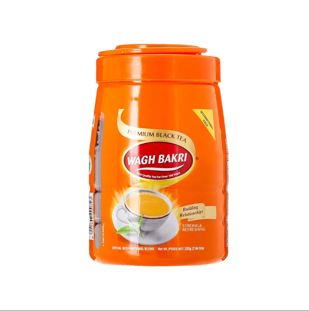 Wagh Bakri Premium Tea(Jar) 225gm