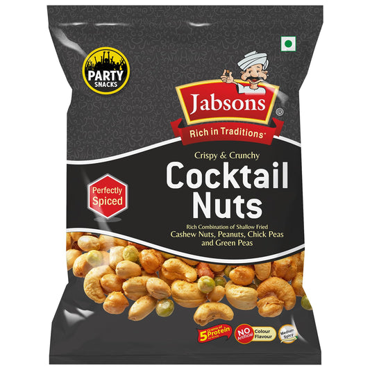 Jabson's Namkeen Cocktail Nuts 120gm