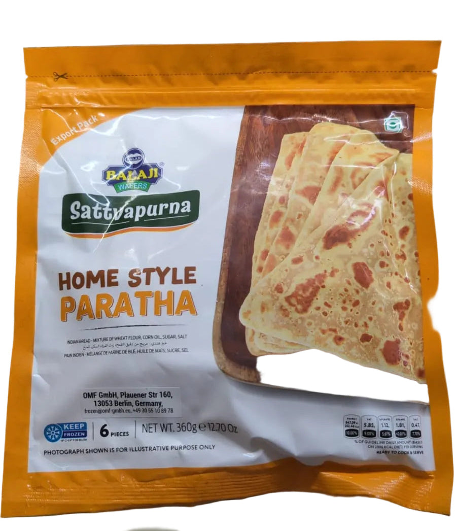 Frozen Balaji Home Style Paratha 360gm - Only Berlin same day delivery