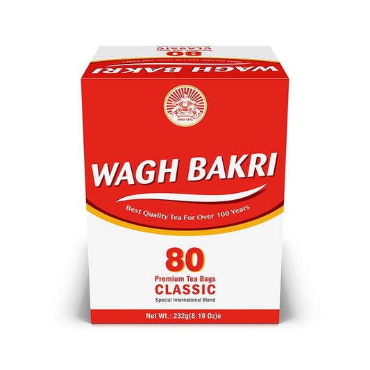 Wagh Bakri Premium Classic 80 Tea Bags 232gm