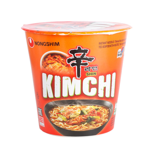 Nongshim Shin Kimchi Instant Noodle Cup 75gm