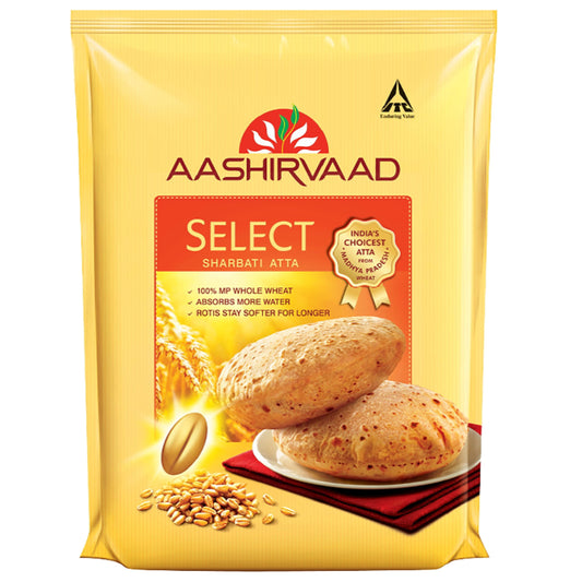 Aashirvaad Atta Select Sharbati 1kg
