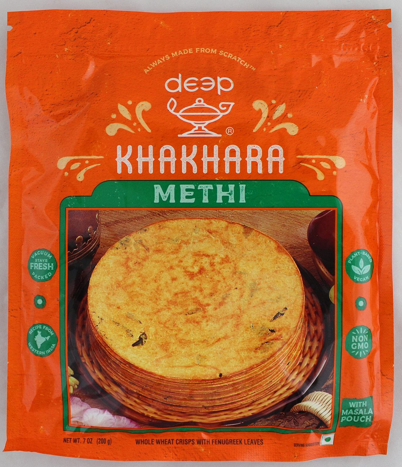 Deep Methi Khakhra - 200gm - Spice Village
