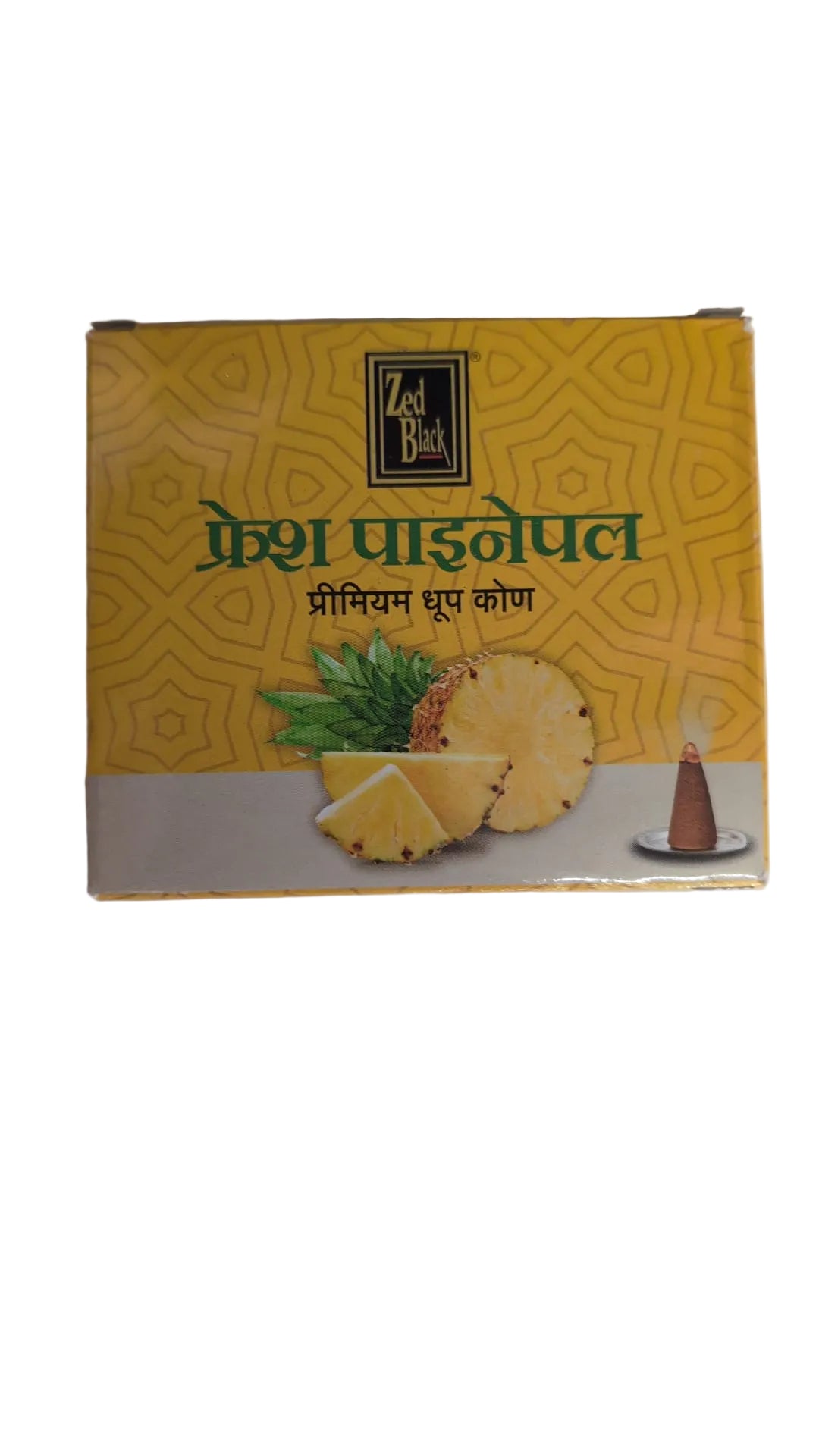 Zed Black Premium Fresh Pineapple Dhoop - Spice Village