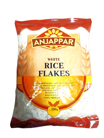 Anjappar Rice Flakes Medium(Poha/Powa) 500gm