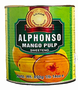 Annam Alphonso Mango Pulp 850gm