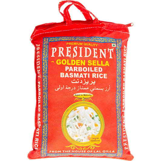 President Golden Sella Basmati Rice 10kg