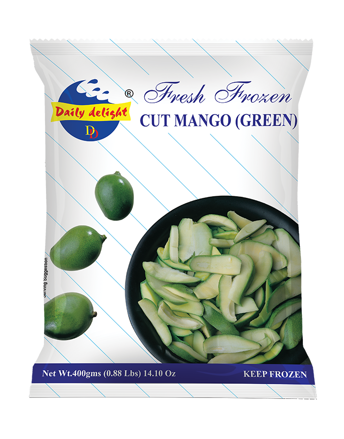 Frozen Daily Delight Cut Mango(Green) 454gm - Only Berlin Same Day Delivery