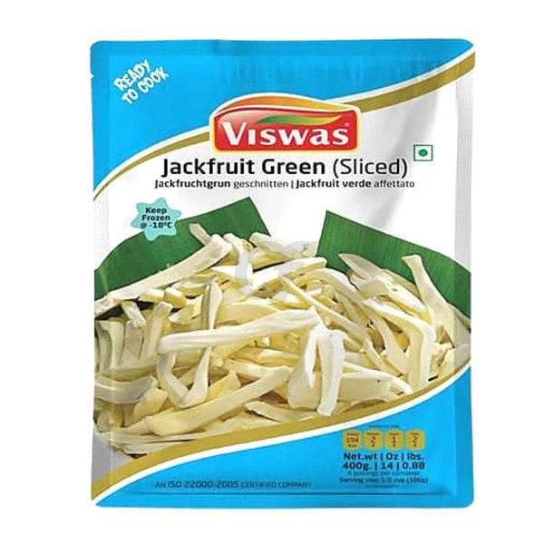 Frozen Viswas Jack Fruit Green Sliced 400gm - Spice Village