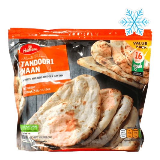 Frozen Haldiram Tandoori Naan(Vegan) 1.28kg - Only Berlin Same Day Delivery