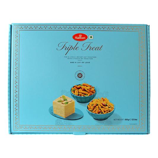 Haldiram's Triple Treat Gift Box 680gm