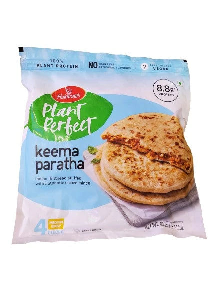 Frozen Haldiram's Plant Perfect Keema Paratha 400gm - Only Berlin same day delivery