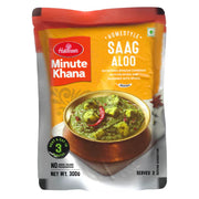 Haldiram's Ready to Eat Saag Aloo(Vegan) 300gm