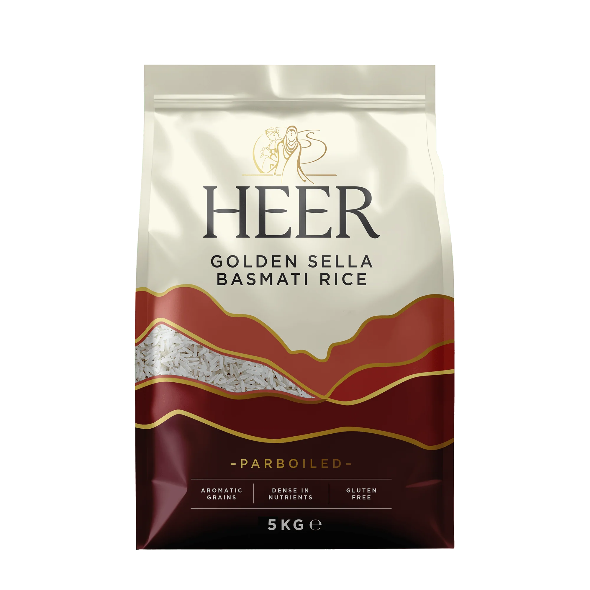 Heer Golden Sella Basmati Rice 5kg