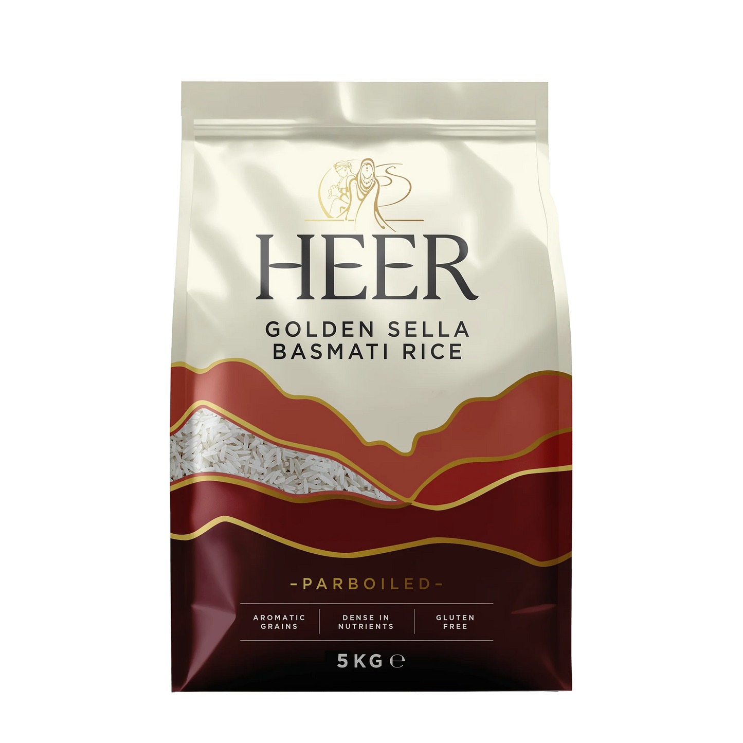 Heer Golden Sella Basmati Rice 5kg