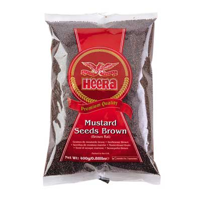 Heera Mustard Seeds Brown 400gm