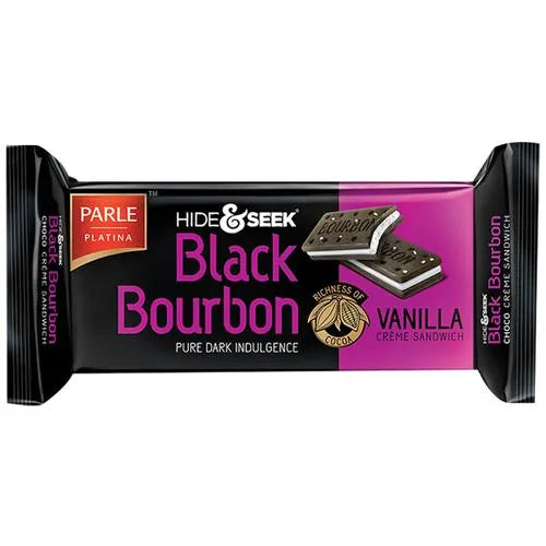 Parle Hide and Seek Black Bourbon Vanilla 100gm