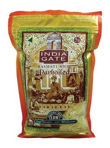 India Gate Brown Parboiled Basmati rice 5kg