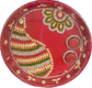 Pooja plate - Puja thali (28 cm diameter)