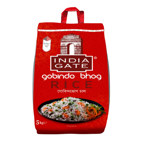 India Gate Gobindo Bhog Rice 5kg - Spice Village