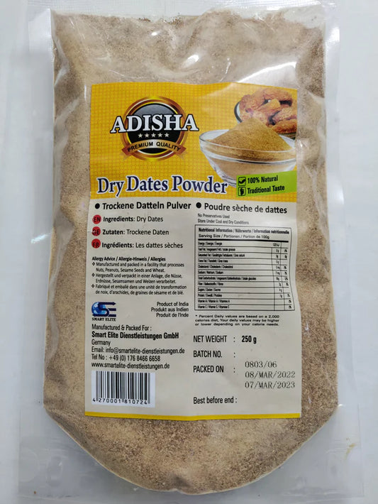 Adisha Dry Dates Powder 250gm
