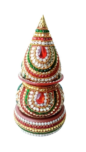 Kalash With Shrifal (Showpiece) 20cm