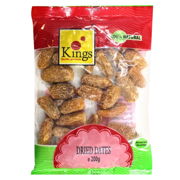 King's Dry Dates 200gm - Spice Village