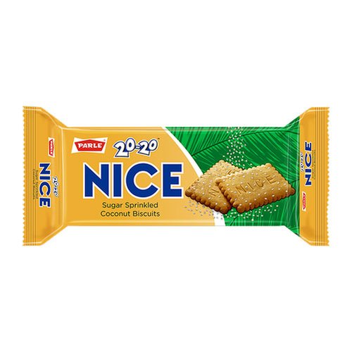 Parle 20 20 Nice Coconut cookies 75gm