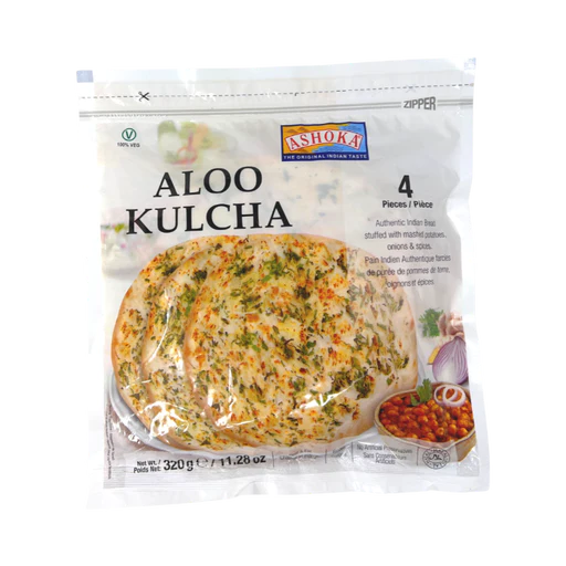 Frozen Ashoka Aloo Kulcha (4 Pcs)320gm - Only Berlin Same Day Delivery