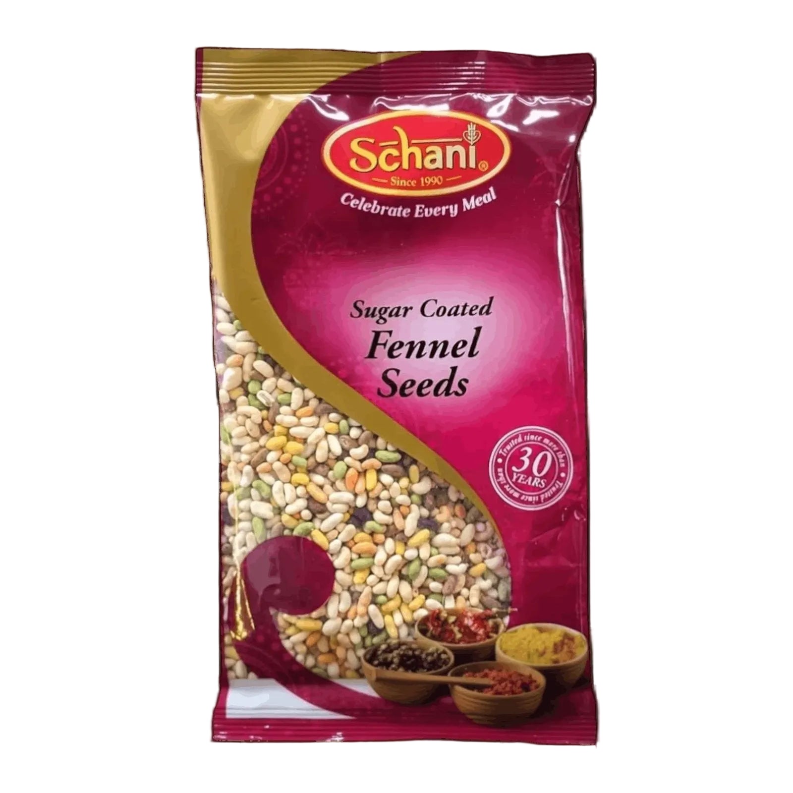 Schani Sugar Coated Fennel Seeds 100gm - Spice Village