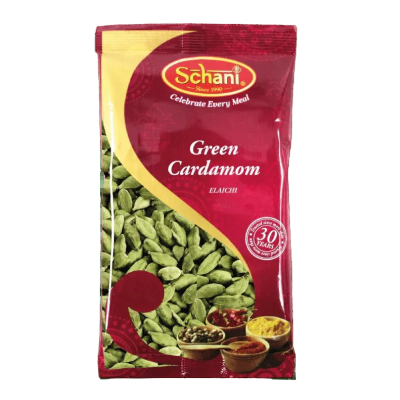 Schani Green Cardamom 100gm - Spice Village