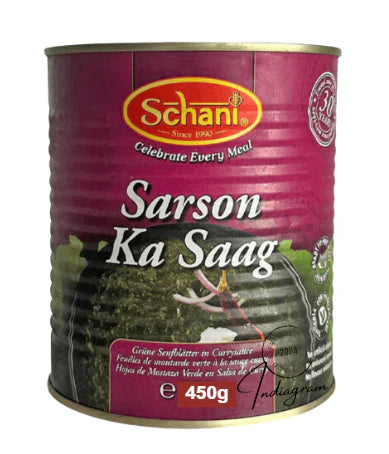 Schani Canned Sarson Ka Saag 800gm