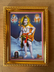 Photo Frame - Shivji with Vishnu & Brahma