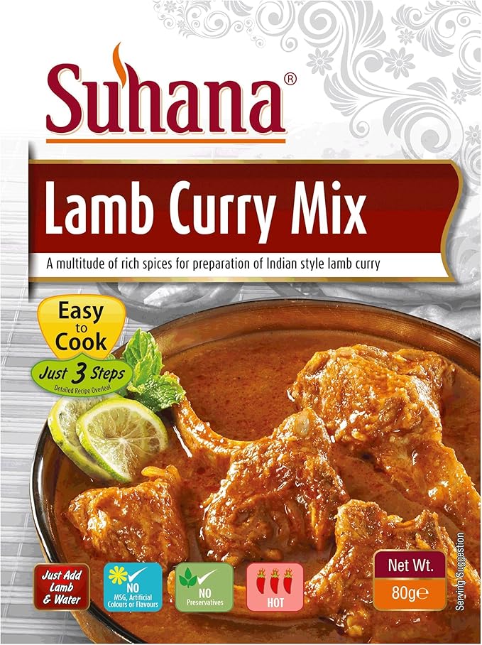 Suhana Lamb Curry Mix 80gm - Spice Village