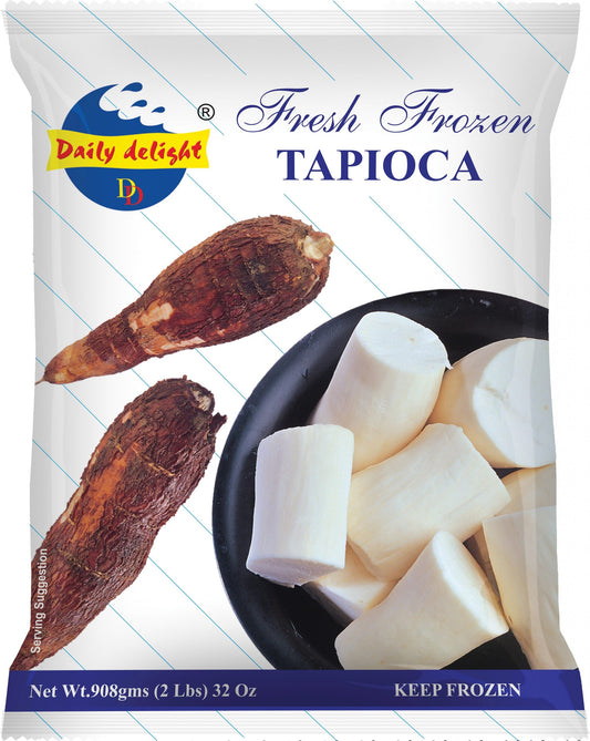 Frozen Daily Delight Tapioca (Cassava Chunks) 908gm - Only Berlin Same Day Delivery
