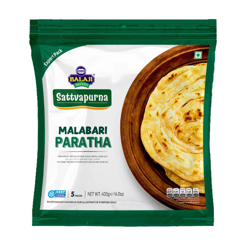 Frozen Balaji Malabari Paratha  400gm - Only Berlin Same Day Delivery