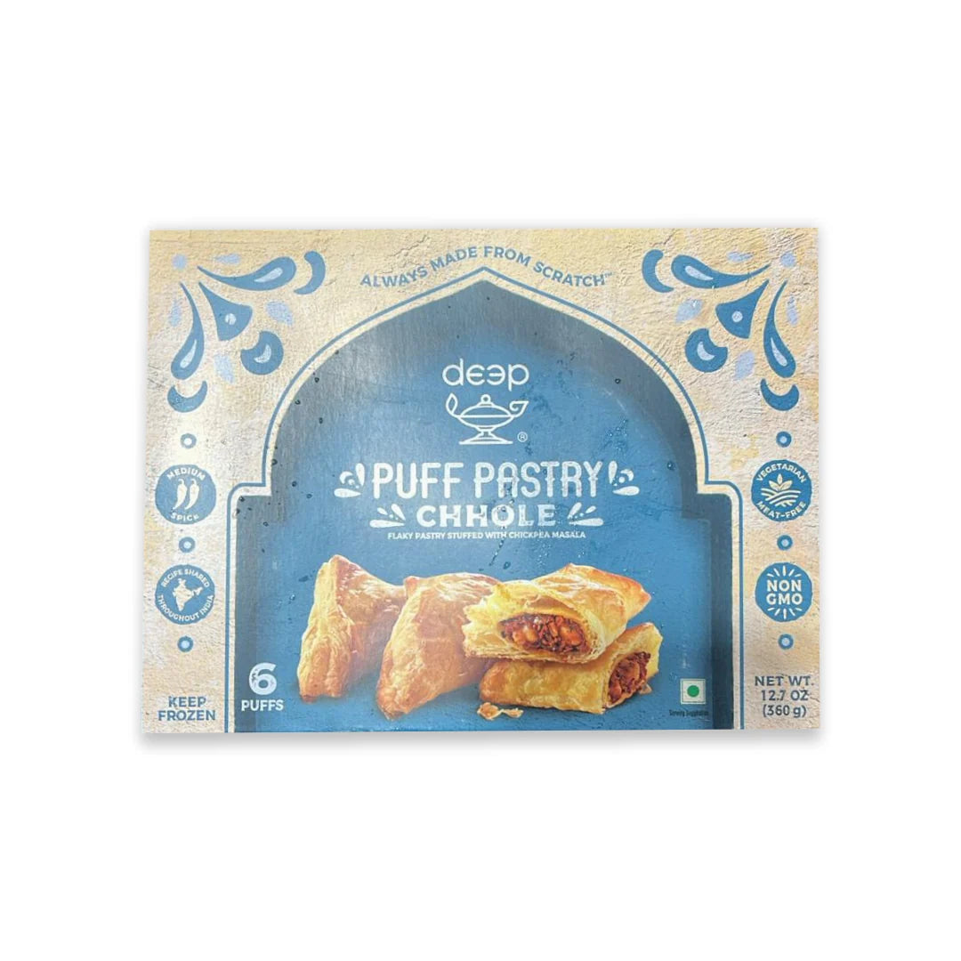 Frozen Deep Puff Pastry Chole 360gm - Spice Village