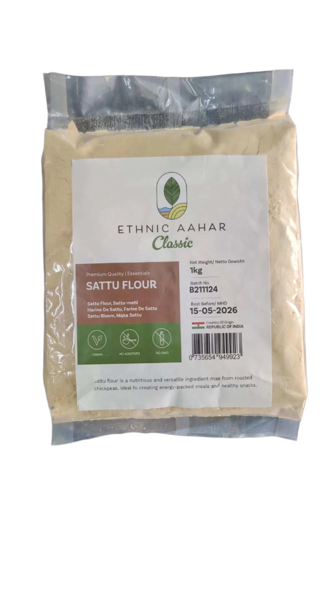 Ethnic Aahar Sattu Flour 1kg