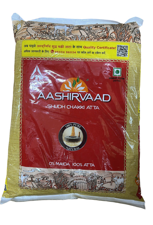 Aashirvaad Atta(Indian pack) 5kg
