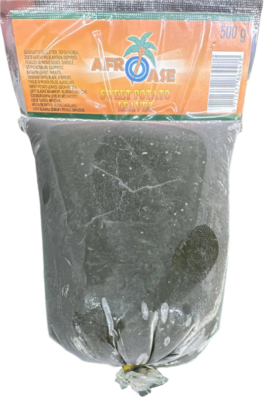 Frozen Afroase Sweet Potato Leaves 500gm - Only Berlin same day delivery