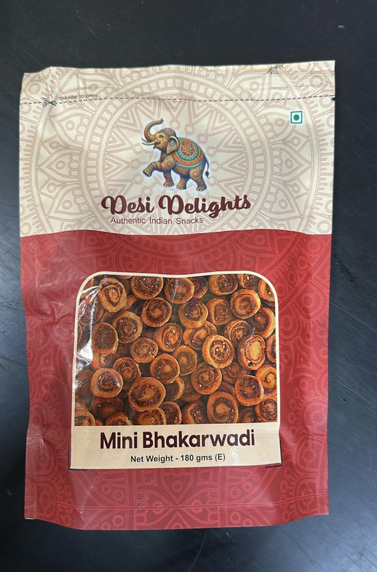 Desi Delights Mini Bhakharwadi 180gm