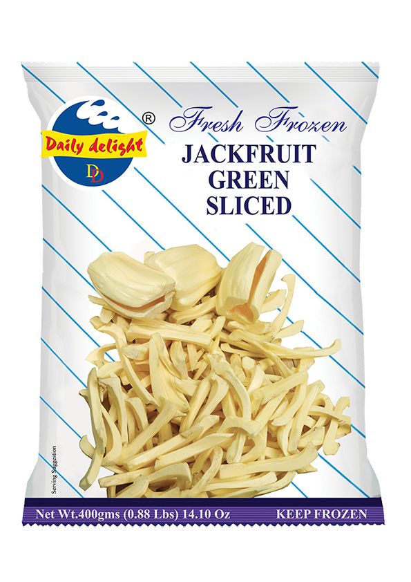 Frozen Daily Delight Jack Fruit Green Sliced 400gm - Only Berlin Same Day Delivery