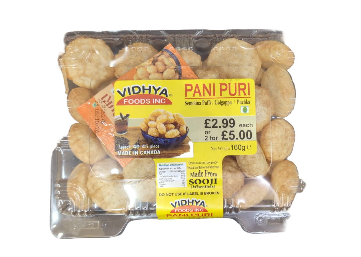 Vidhya Pani Puri 160gm
