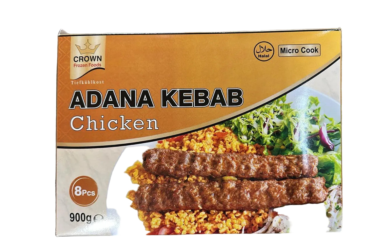 Frozen Crown Adana Chicken Kebab 900gm - Only Berlin Same Day Delivery